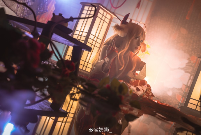 【COS正片】狐妖小红娘 涂山红红cos cn奶狮 - 第5张 - 机器猫次元