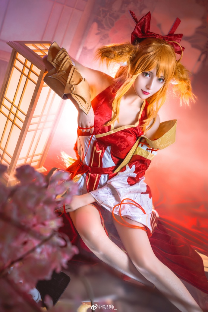 【COS正片】狐妖小红娘 涂山红红cos cn奶狮 - 第3张 - 机器猫次元