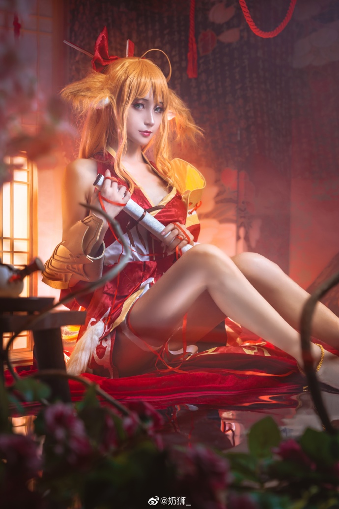 【COS正片】狐妖小红娘 涂山红红cos cn奶狮 - 第14张 - 机器猫次元