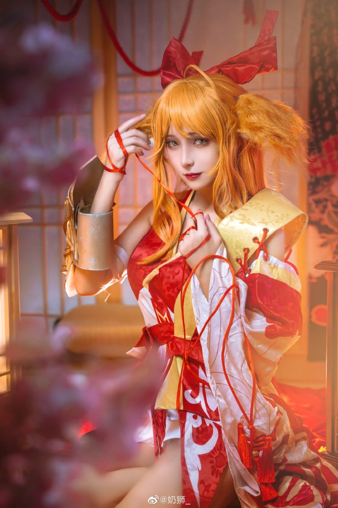 【COS正片】狐妖小红娘 涂山红红cos cn奶狮 - 第8张 - 机器猫次元