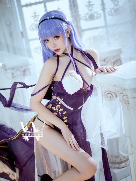 【COS正片】碧蓝航线黛朵cos「多愁的BIsqueDoll」 cn雯妹不讲道理